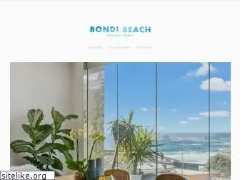 bondibeachholidayhomes.com