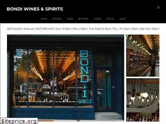 bondiwinesandspirits.com