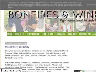 bonfiresandwine.com