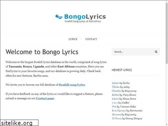 bongolyrics.com