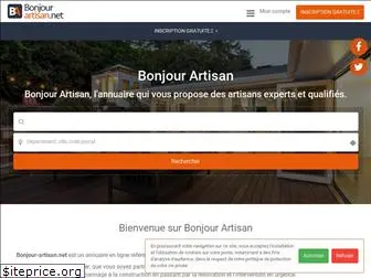 bonjour-artisan.net