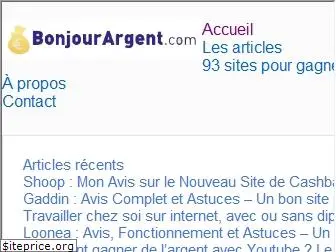 bonjourargent.com