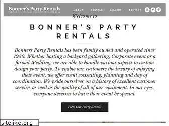 bonnersrentals.com