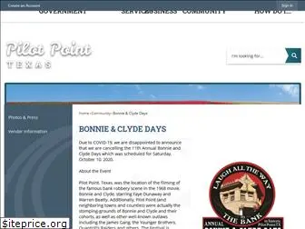 bonnieandclydedays.org