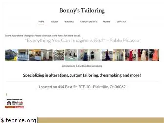 bonnystailoring.com