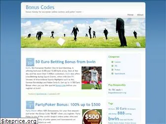bonus-codes.eu