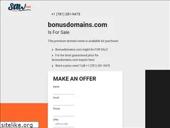 bonusdomains.com