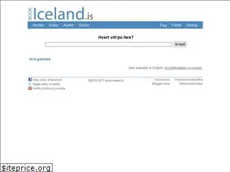 bookiceland.is