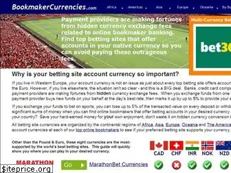 bookmakercurrencies.com