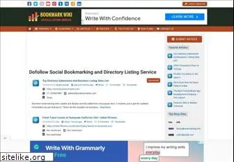 bookmarkwiki.com