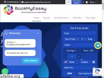 bookmyessay.com