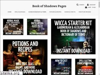 bookofshadowspages.com