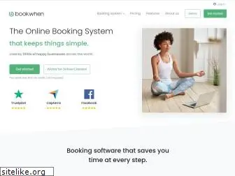 bookwhen.com
