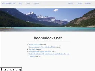 boonedocks.net