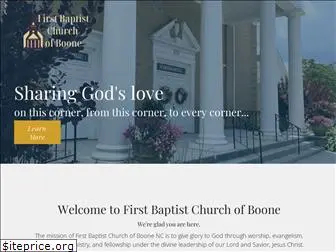 boonefirstbaptist.org