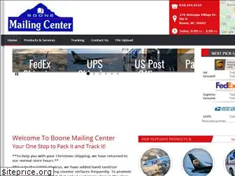 boonemailingcenter.com