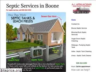 booneseptictankcleaning.com