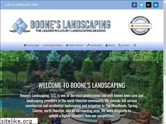 booneslandscaping.com