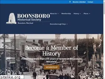 boonsborohistoricalsociety.org