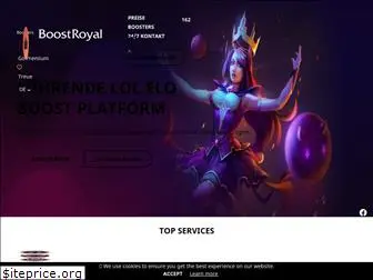 BoostRoyal  Buy LoL ELO Boost & Premium LoL Boosting