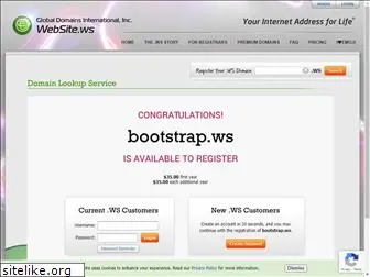 bootstrap.ws
