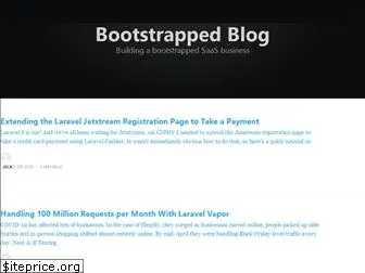 bootstrapped.blog
