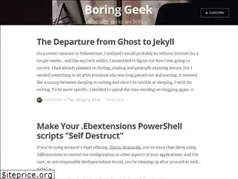boringgeek.com