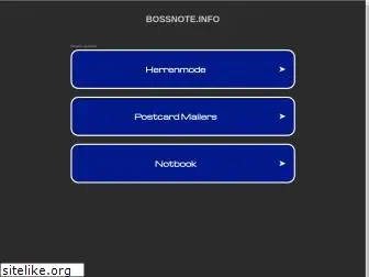bossnote.info