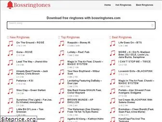 bossringtones.com