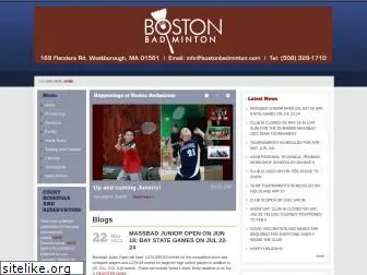 bostonbadminton.com