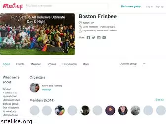 bostonfrisbee.com