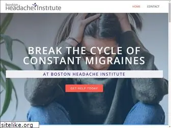 bostonheadacheinstitute.com