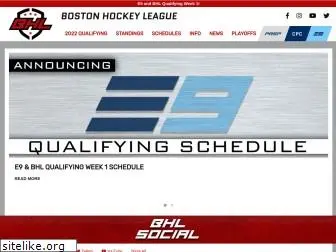 bostonhockeyleague.com