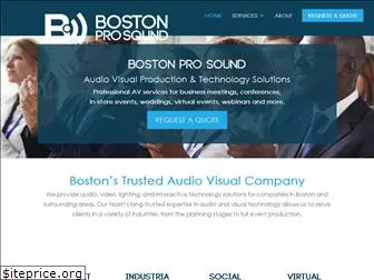 bostonprosound.com