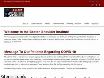 bostonshoulderinstitute.com