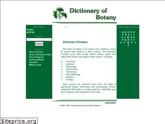 botanydictionary.org
