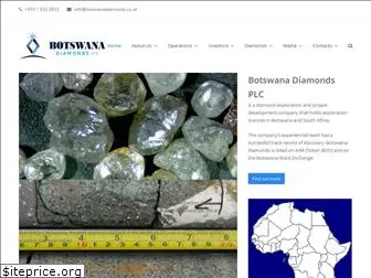 botswanadiamonds.co.uk