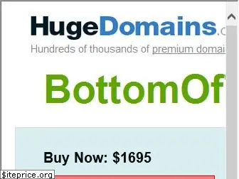 bottomofthebottle.com