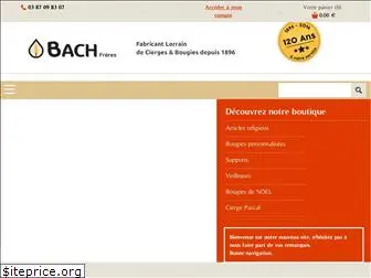 bougies-cierges-bach.com