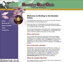 boulderbirdclub.org