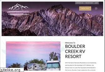 bouldercreekrvresort.com