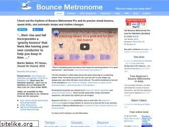 bouncemetronome.com