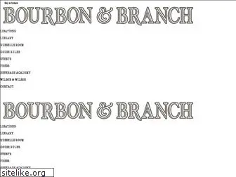 bourbonandbranch.com