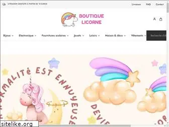 boutique-licorne.fr