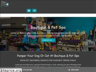 boutiqueandpetspa.com