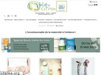 boutiquebleucitron.com