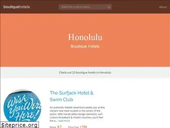 boutiquehotels-honolulu.com