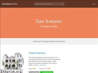boutiquehotels-sanantonio.com