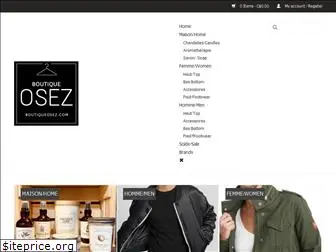 boutiqueosez.com