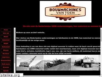 bouwmachinesvantoen-archief.nl